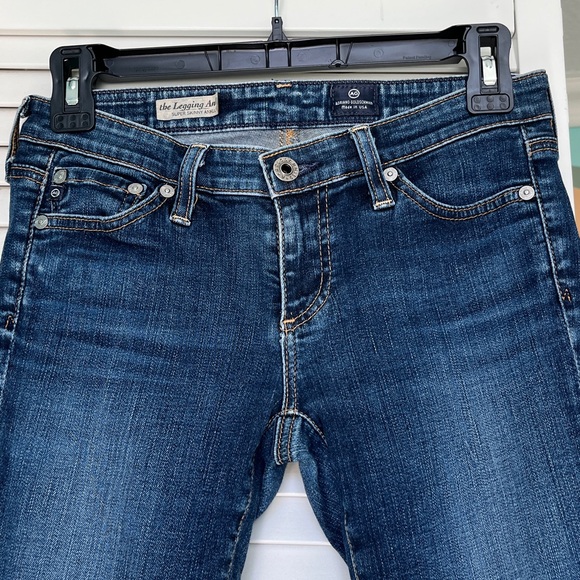 AG Jeans the legging ankle super skinny Women's Blue Jeans, size 25, - Picture 4 of 6